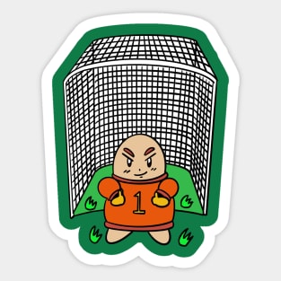 soccer goalkeeper cute style Sticker